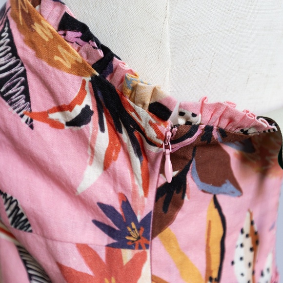 FARM RIO Pink Pineapple Mini Dress - NWT, Size Medium - Picture 7 of 12